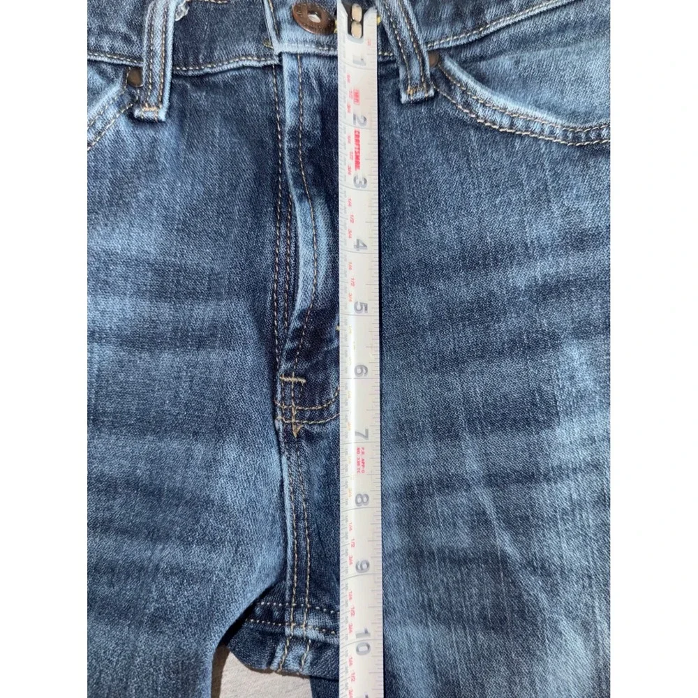 Wrangler Mens Relaxed Bootcut Jeans Size 30x32 Blue Dark Wash Western Cowboy